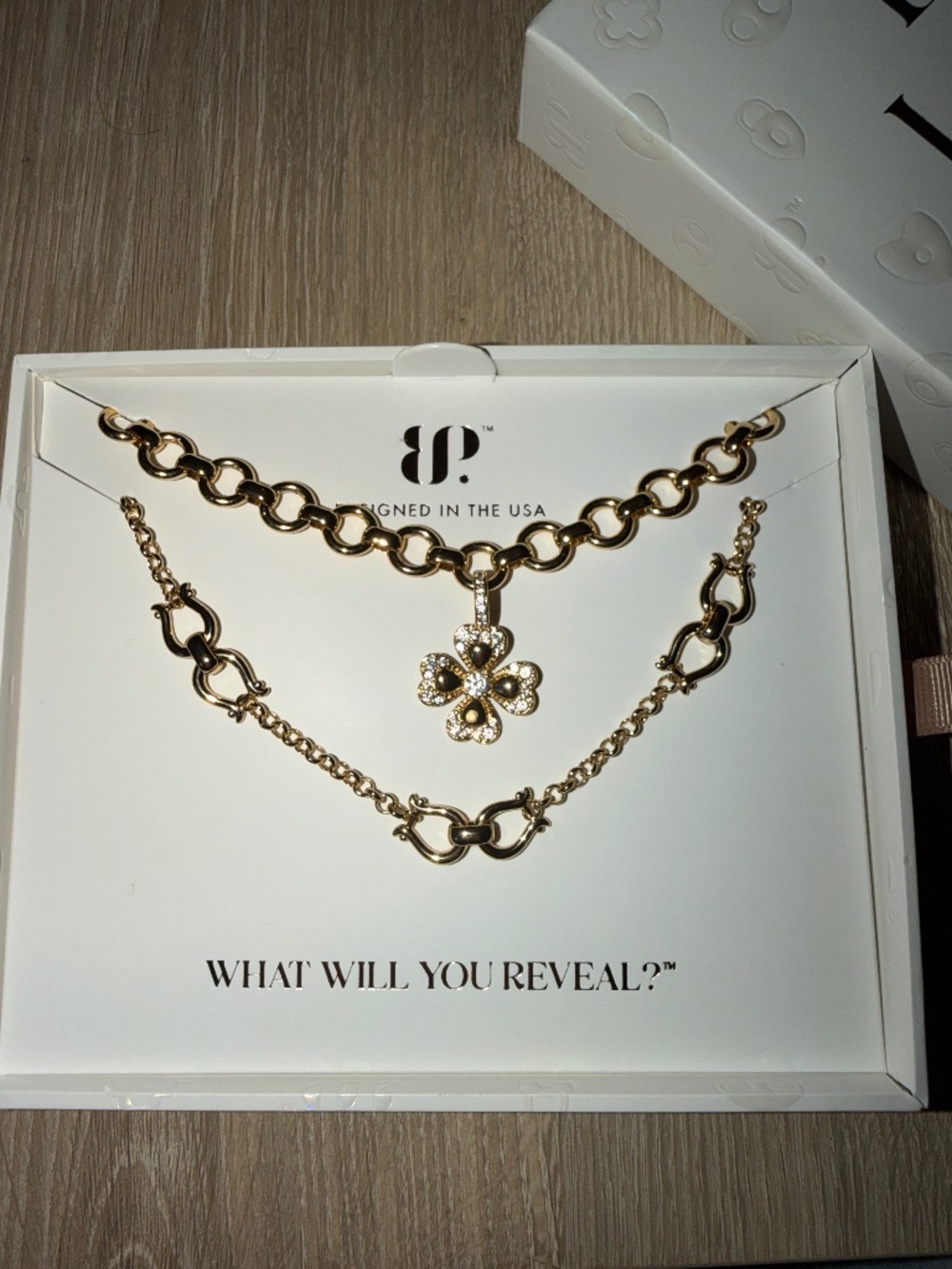 Clover Luxe Bomb Party Luxe Layer Necklace